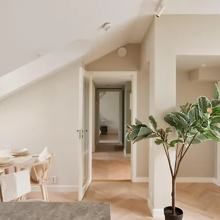 Dinbnb Apartments Gruenerlokka I Penthouse With Private Rooftop I 2 Bedrooms & 1 Bathroom Oslo Exterior photo