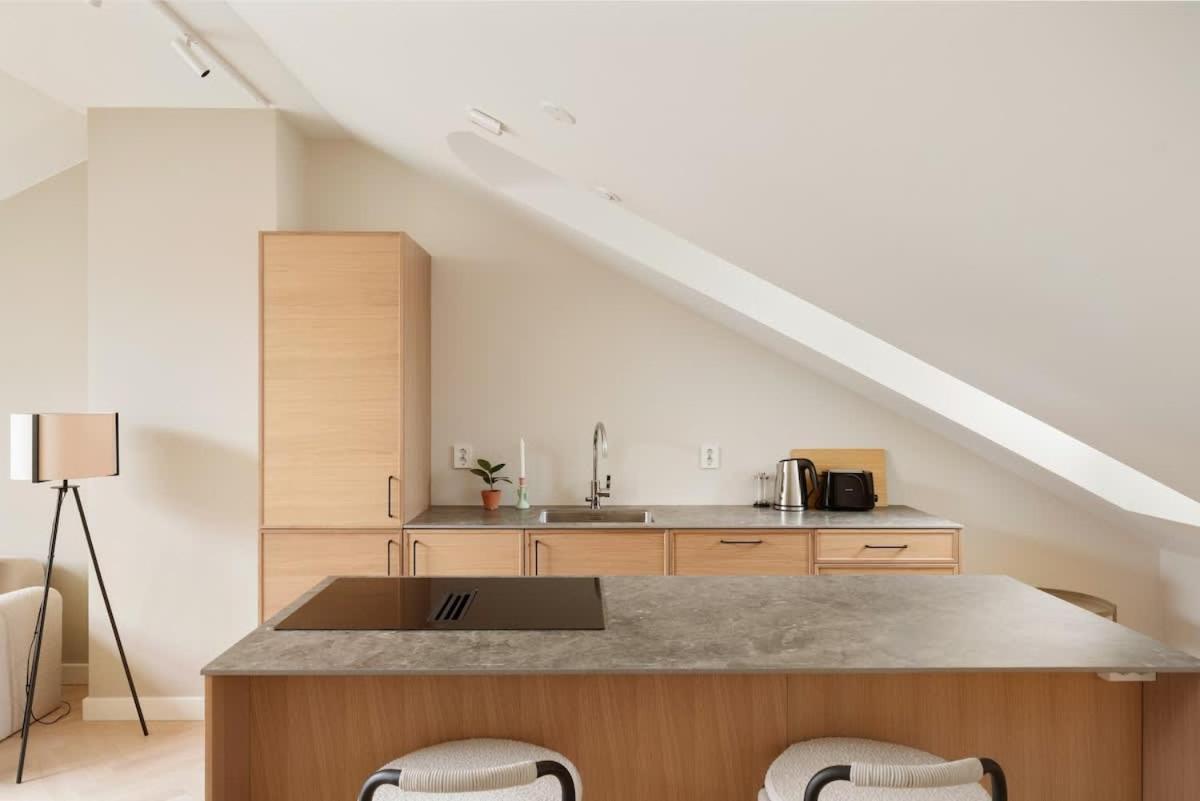 Lägenhet Dinbnb Gruenerlokka I Penthouse With Private Rooftop I 2 Bedrooms & 1 Bathroom